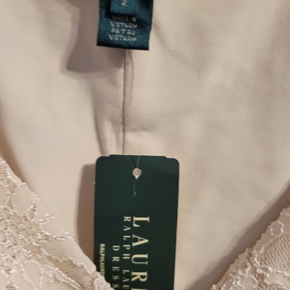 NEW LAUREN RALPH LAUREN SIZE 2  Cream color BEAUTIFUL - Picture 6 of 7